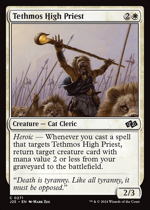 Tethmos High Priest (271) [Foundations Jumpstart]