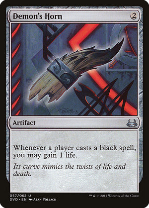 Demon's Horn (57) [Duel Decks Anthology: Divine vs. Demonic]