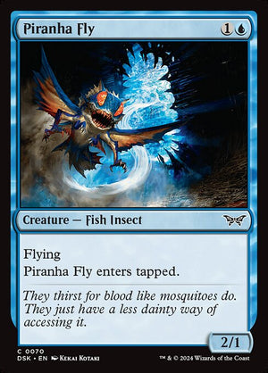 Piranha Fly (70) [Duskmourn: House of Horror]