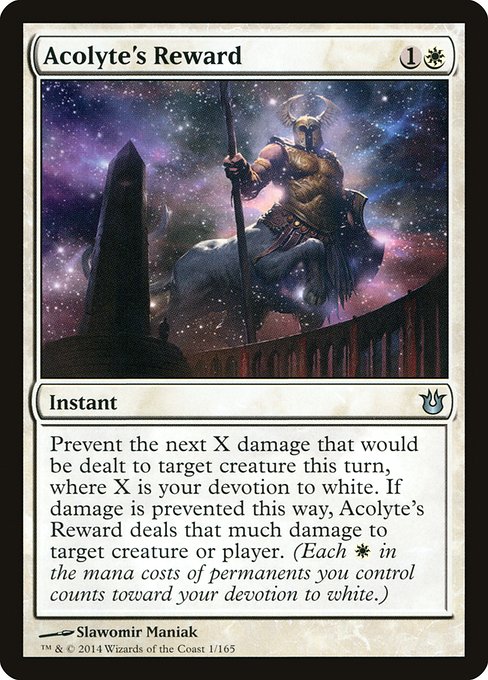 Acolyte's Reward (1) [Born of the Gods]