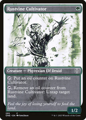 Rustvine Cultivator (295) [Phyrexia: All Will Be One] [Showcase]