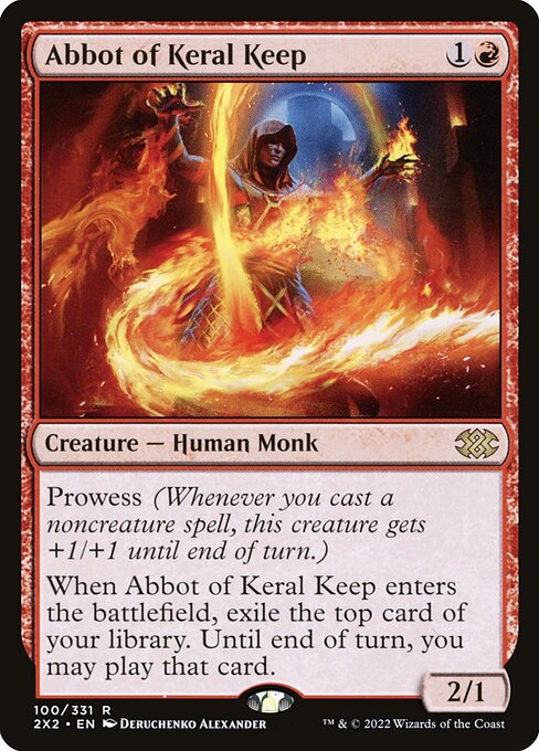 Abbot of Keral Keep (100) [Double Masters 2022]
