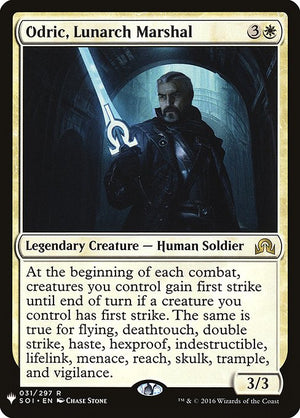 Odric, Lunarch Marshal (SOI-31) [The List]