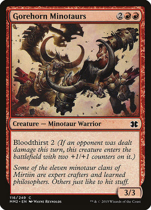 Gorehorn Minotaurs (116) [Modern Masters 2015]