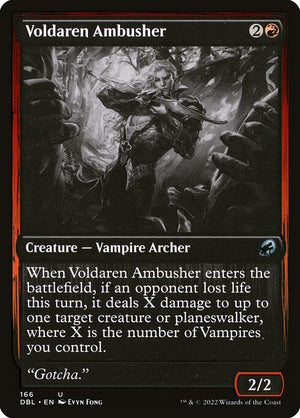 Voldaren Ambusher (166) [Innistrad: Double Feature]