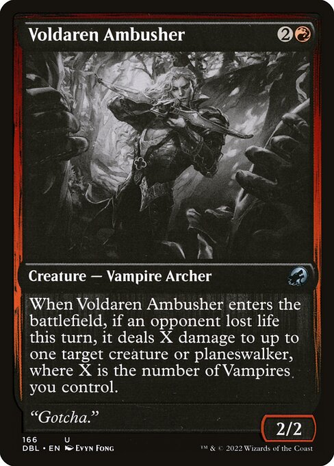 Voldaren Ambusher (166) [Innistrad: Double Feature]
