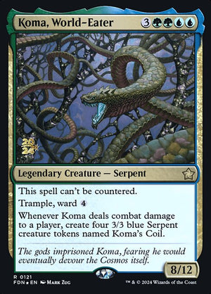 Koma, World-Eater (121s) [Foundations Promos]