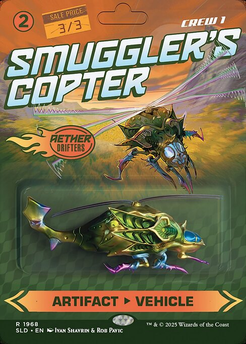 Smuggler's Copter // Smuggler's Copter (1968) [Secret Lair Drop]
