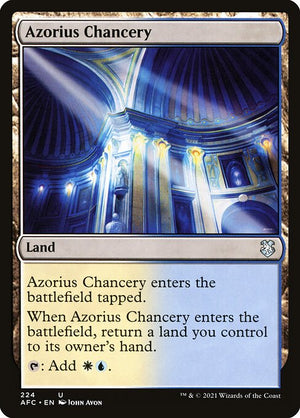 Azorius Chancery (224) [Forgotten Realms Commander]