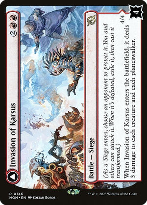 Invasion of Karsus // Refraction Elemental (146s) [March of the Machine Promos]