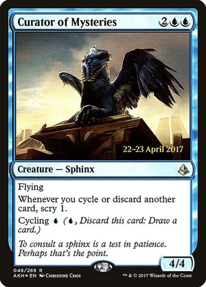 Curator of Mysteries (49s) [Amonkhet Promos]
