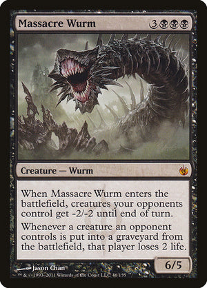 Massacre Wurm (46) [Mirrodin Besieged]