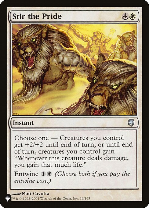 Stir the Pride (DST-16) [The List]