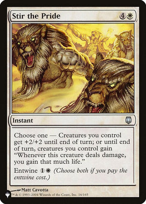 Stir the Pride (DST-16) [The List]