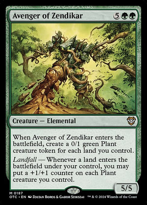 Avenger of Zendikar (187) [Outlaws of Thunder Junction Commander]