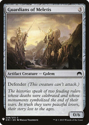 Guardians of Meletis (ORI-228) [The List]