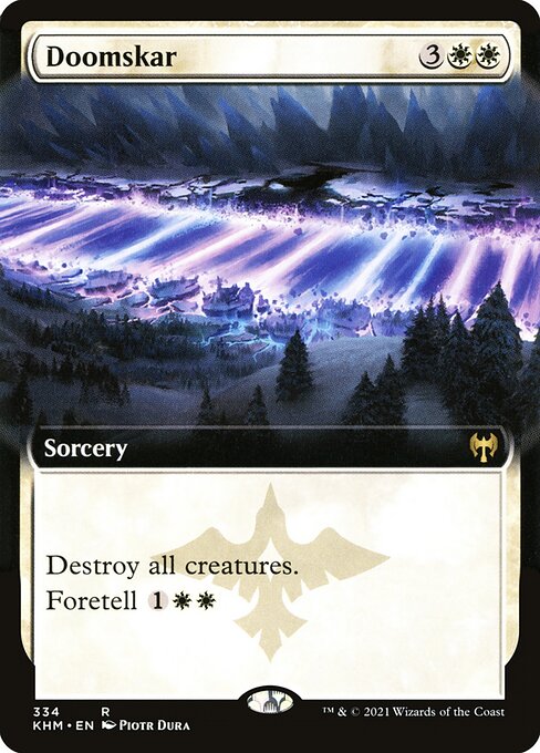 Doomskar (334) [Kaldheim] [Extended Art]