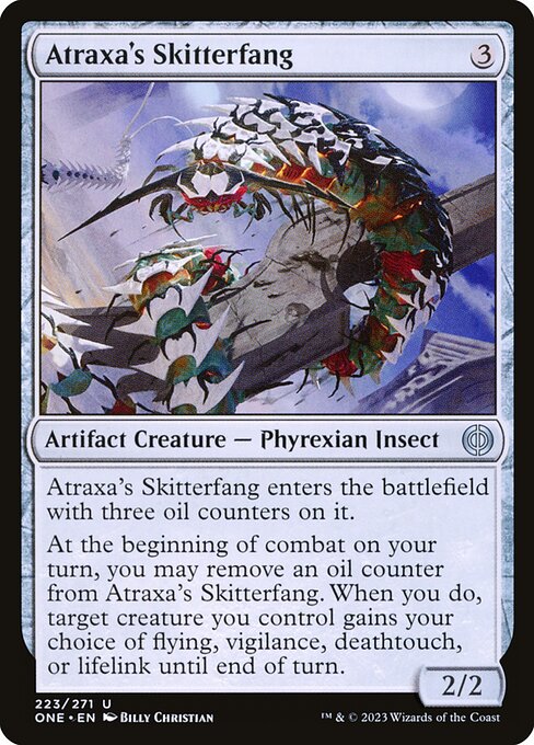 Atraxa's Skitterfang (223) [Phyrexia: All Will Be One]