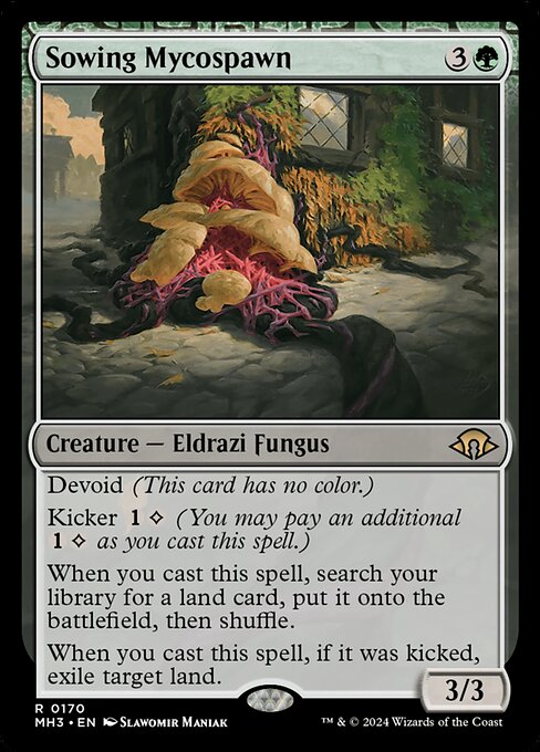 Sowing Mycospawn (170) [Modern Horizons 3]