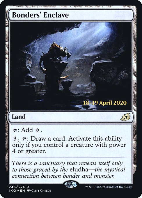 Bonders' Enclave (245s) [Ikoria: Lair of Behemoths Promos]