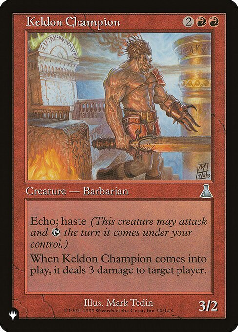 Keldon Champion (UDS-90) [The List]