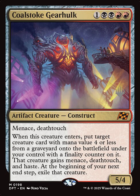 Coalstoke Gearhulk (198p) [Aetherdrift Promos]