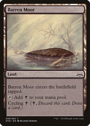 Barren Moor (58) [Duel Decks Anthology: Divine vs. Demonic]