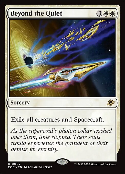 Beyond the Quiet (7) [Edge of Eternities]