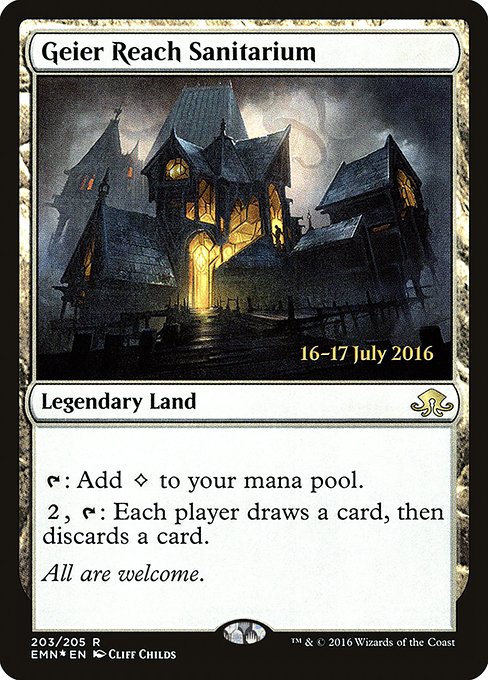 Geier Reach Sanitarium (203s) [Eldritch Moon Promos]