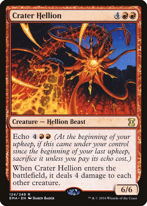 Crater Hellion (124) [Eternal Masters]