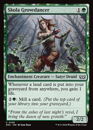 Skola Grovedancer (199) [Duskmourn: House of Horror Commander]