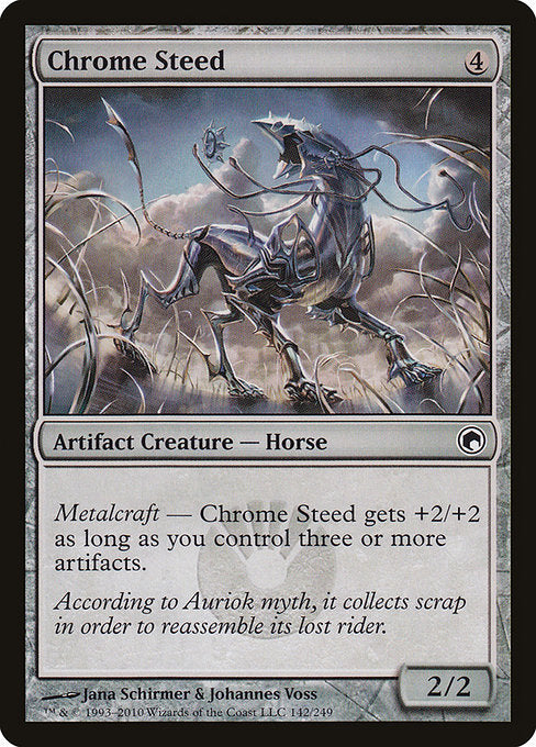 Chrome Steed (142) [Scars of Mirrodin]