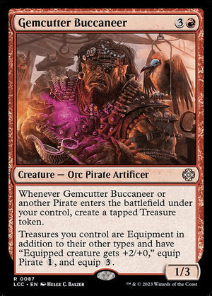 Gemcutter Buccaneer (87) [The Lost Caverns of Ixalan Commander]