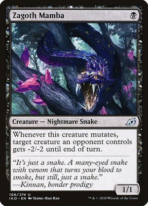 Zagoth Mamba (106) [Ikoria: Lair of Behemoths]