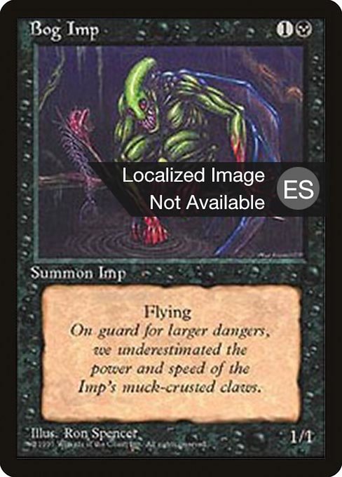 Bog Imp (123) [Fourth Edition Foreign Black Border]