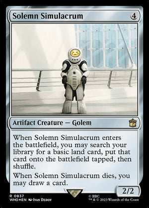 Solemn Simulacrum (837) [Doctor Who]