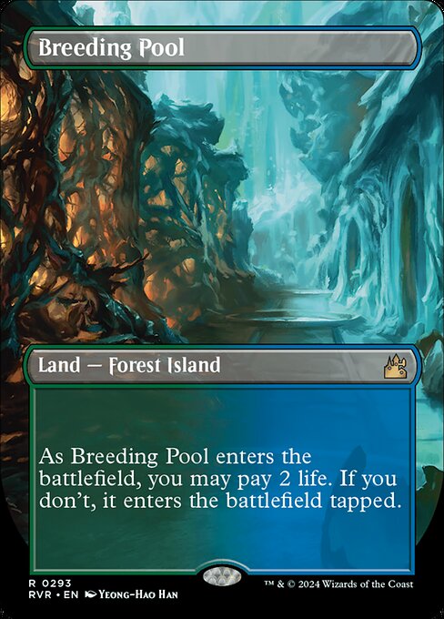 Breeding Pool (293) [Ravnica Remastered] [Borderless]