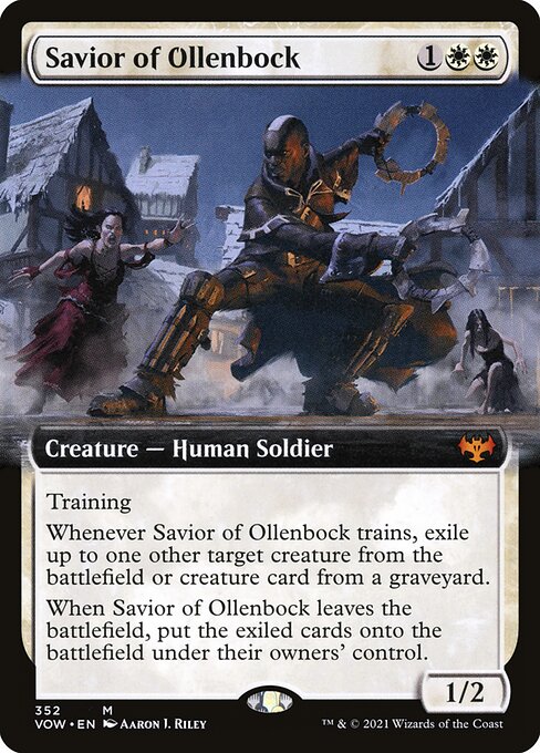 Savior of Ollenbock (352) [Innistrad: Crimson Vow] [Extended Art]