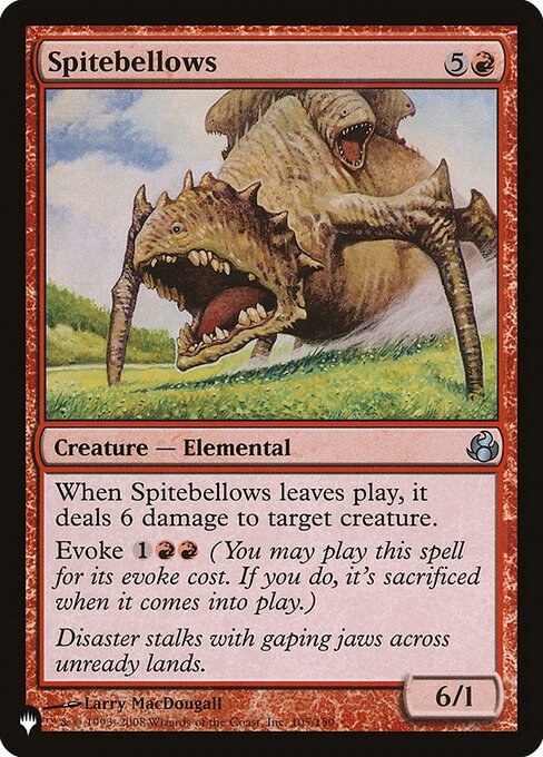 Spitebellows (MOR-105) [The List]