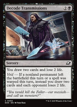 Decode Transmissions (94) [Edge of Eternities]