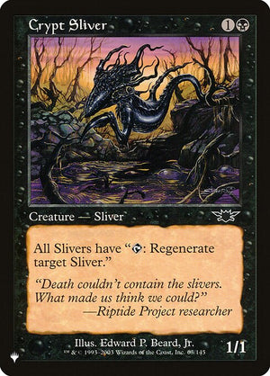 Crypt Sliver (LGN-63) [The List]