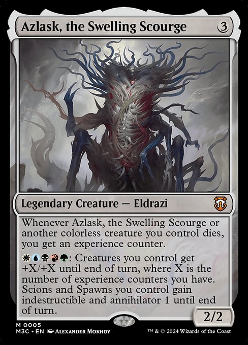 Azlask, the Swelling Scourge (5) [Modern Horizons 3 Commander]