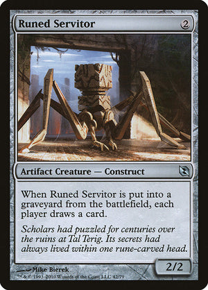 Runed Servitor (42) [Duel Decks: Elspeth vs. Tezzeret]
