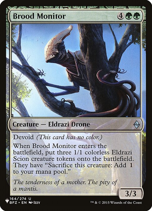 Brood Monitor (BFZ-164) [The List]