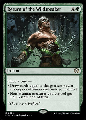 Return of the Wildspeaker (252) [The Lost Caverns of Ixalan Commander]
