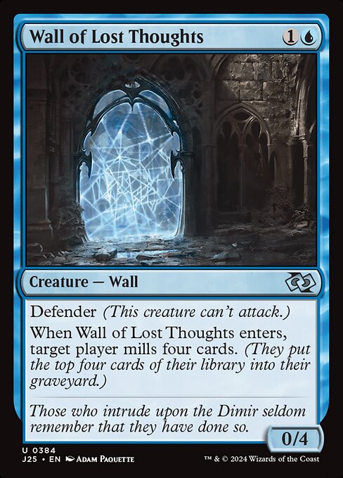 Wall of Lost Thoughts (384) [Foundations Jumpstart]
