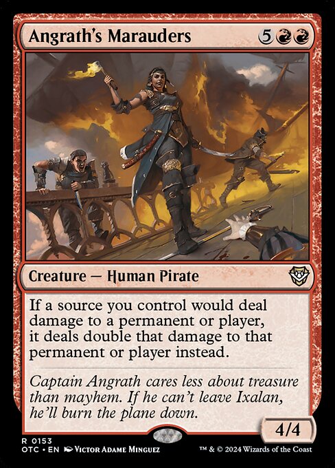 Angrath's Marauders (153) [Outlaws of Thunder Junction Commander]