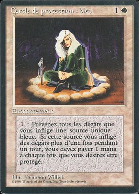Circle of Protection: Blue (10) [Foreign Black Border]