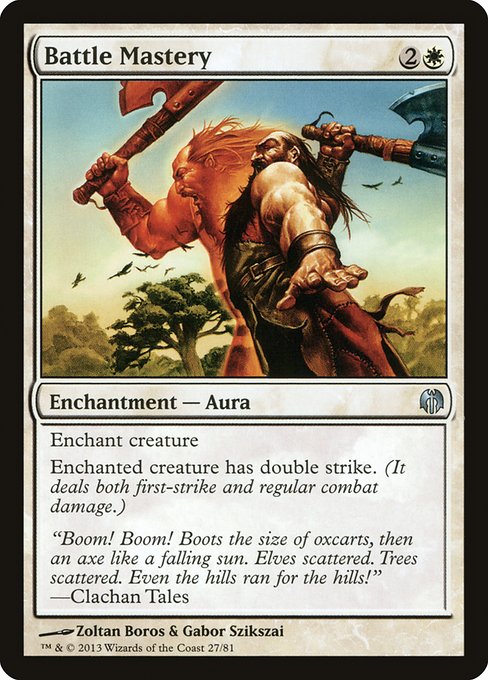 Battle Mastery (27) [Duel Decks: Heroes vs. Monsters]