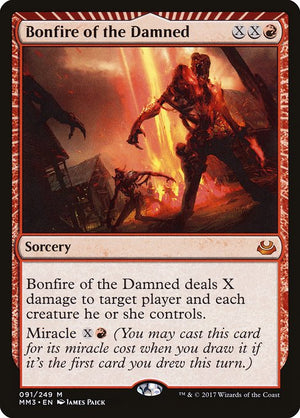 Bonfire of the Damned (91) [Modern Masters 2017]